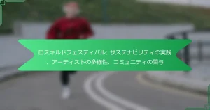 ロスキルドフェスティバル: サステナビリティの実践、アーティストの多様性、コミュニティの関与